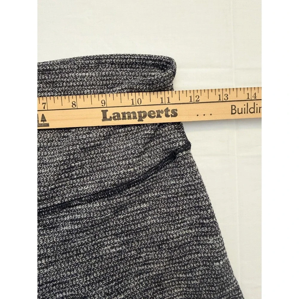Lululemon Leggings Womens 6 Gray Flecked High Rise Ankle Yoga Pants Knit Stretch